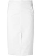 Andrea Marques Midi Skirt - White