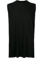 Rick Owens Drkshdw - Sleeveless T-shirt - Men - Cotton - S, Black, Cotton