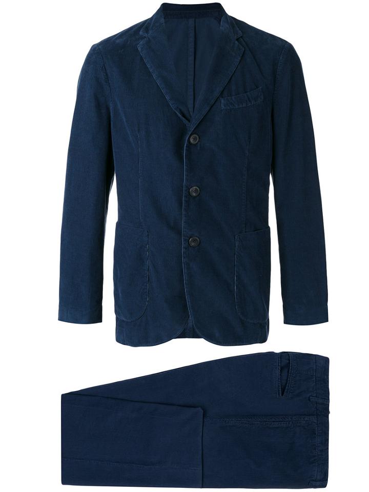 Doppiaa - Casual Suit - Men - Cotton - 50, Blue, Cotton