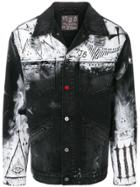 Mjb Painted Denim Jacket - Black