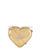 Vivienne Westwood Heart Shaped Crossbody Bag - Gold