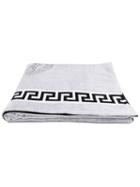 Versace Medusa Logo Beach Towel - Black