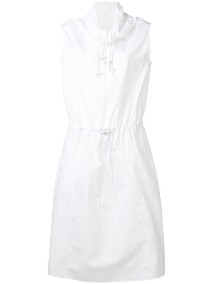 Maison Margiela Drawstring Midi Dress - White