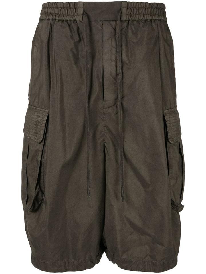 Devoa Cargo Shorts - Brown