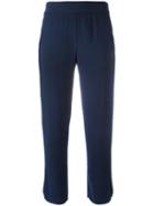 Steffen Schraut Cropped Trousers, Women's, Size: 36, Blue, Polyester
