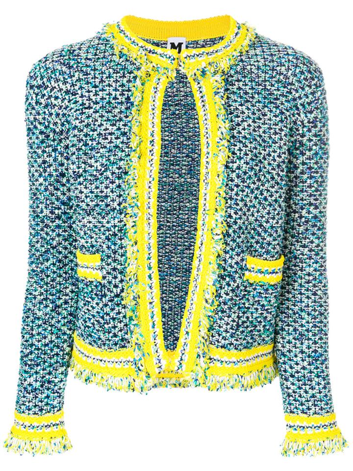 M Missoni Tweed Jacket - Blue