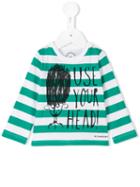 Burberry Kids - Longsleeved Striped T-shirt - Kids - Cotton - 24 Mth, Green