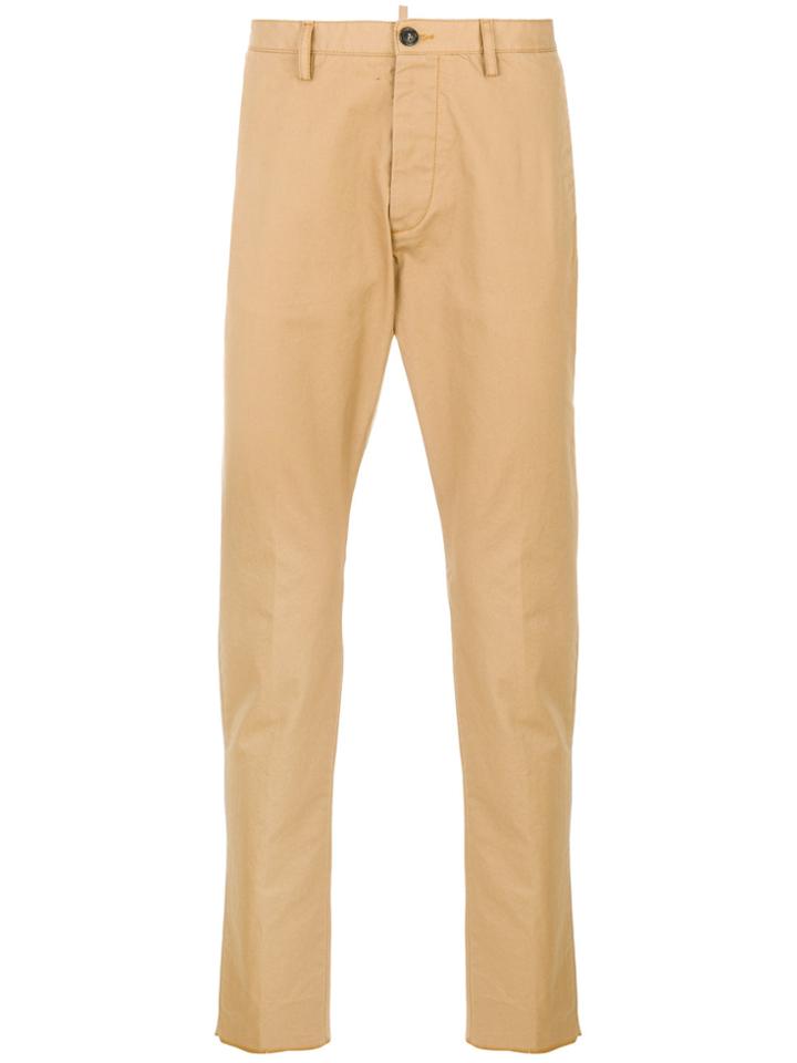 Dsquared2 Hockney Cargo Trousers - Nude & Neutrals