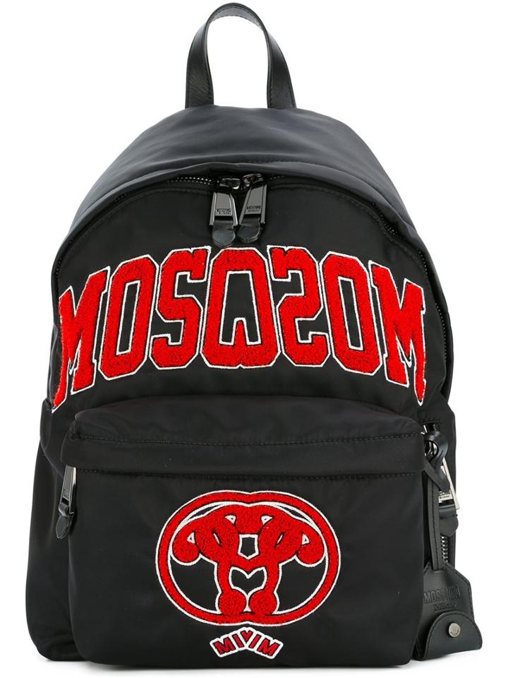 Moschino Varsity Logo Backpack