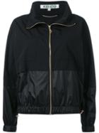 Kenzo Logo Print Wind Breaker Jacket, Women's, Size: Small, Black, Nylon