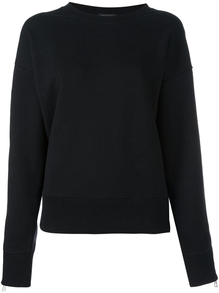 Rag & Bone Cropped Sweatshirt