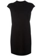 Mm6 Maison Margiela Short T-shirt Dress, Women's, Size: Medium, Black, Cotton