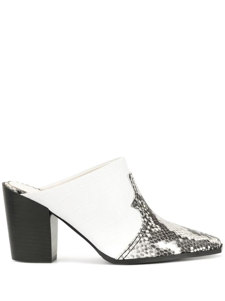 Senso Quinlan Mules - White