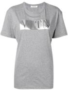 Valentino Vlnt Print T-shirt - Grey