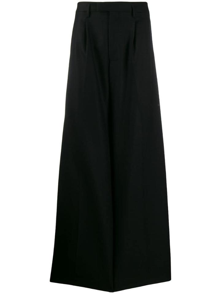 Bottega Veneta Wide-leg Trousers - Black