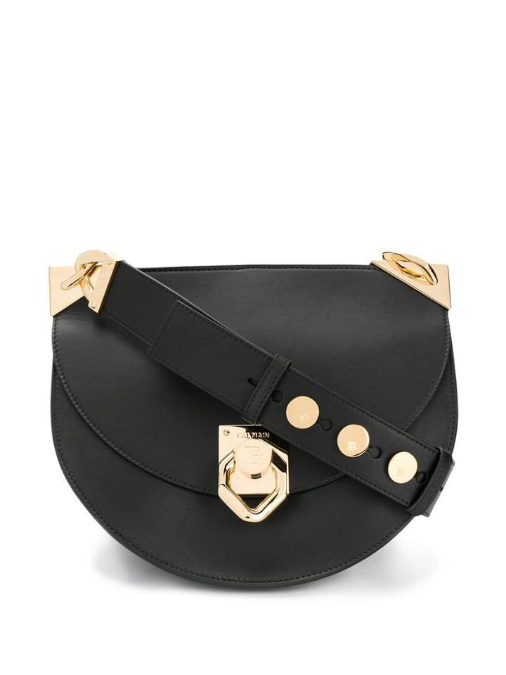 Balmain Stardust Crossbody Bag - Black