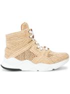 Clergerie Sybille Hi-tops - Nude & Neutrals