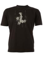 Christopher Nemeth Rope Print T-shirt, Men's, Size: Large, Black, Cotton