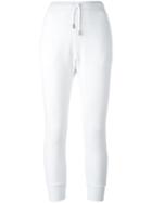 Dsquared2 Visor Woman Track Pants, Women's, Size: Large, White, Cotton