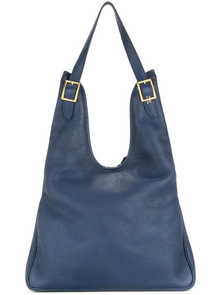Hermès Pre-owned Masai Shoulder Bag - Blue