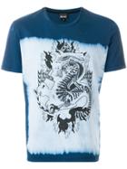 Just Cavalli Front Printed T-shirt - Blue