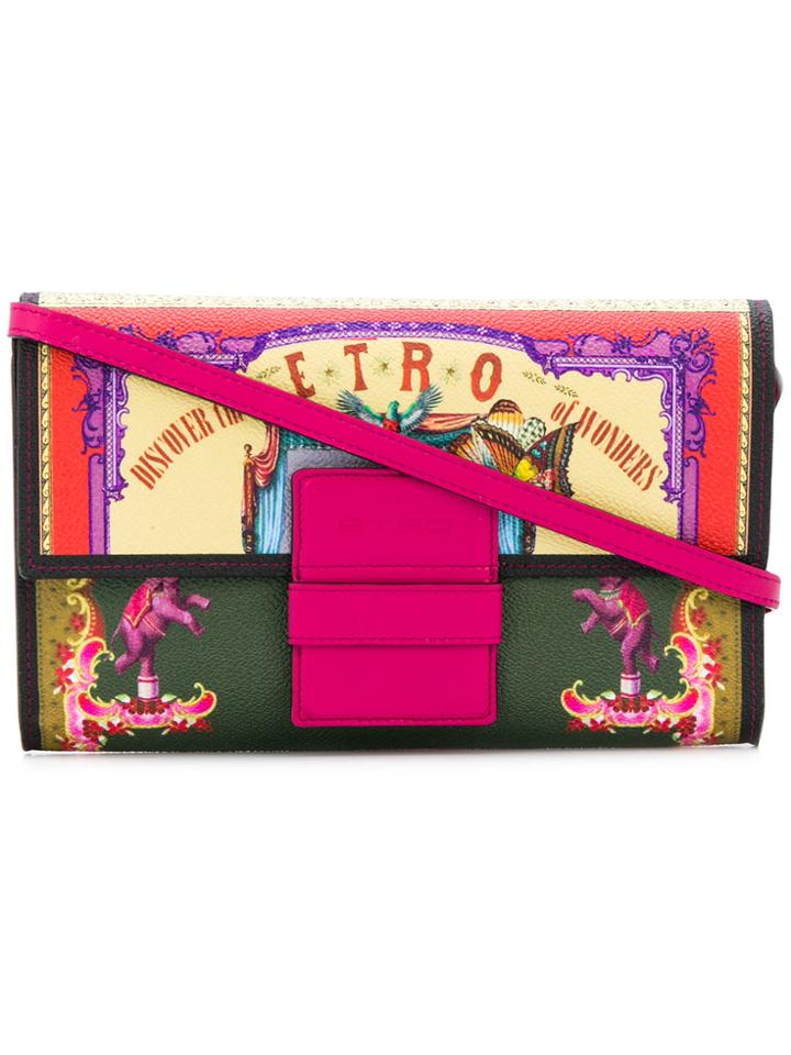 Etro Circo Clutch - Multicolour