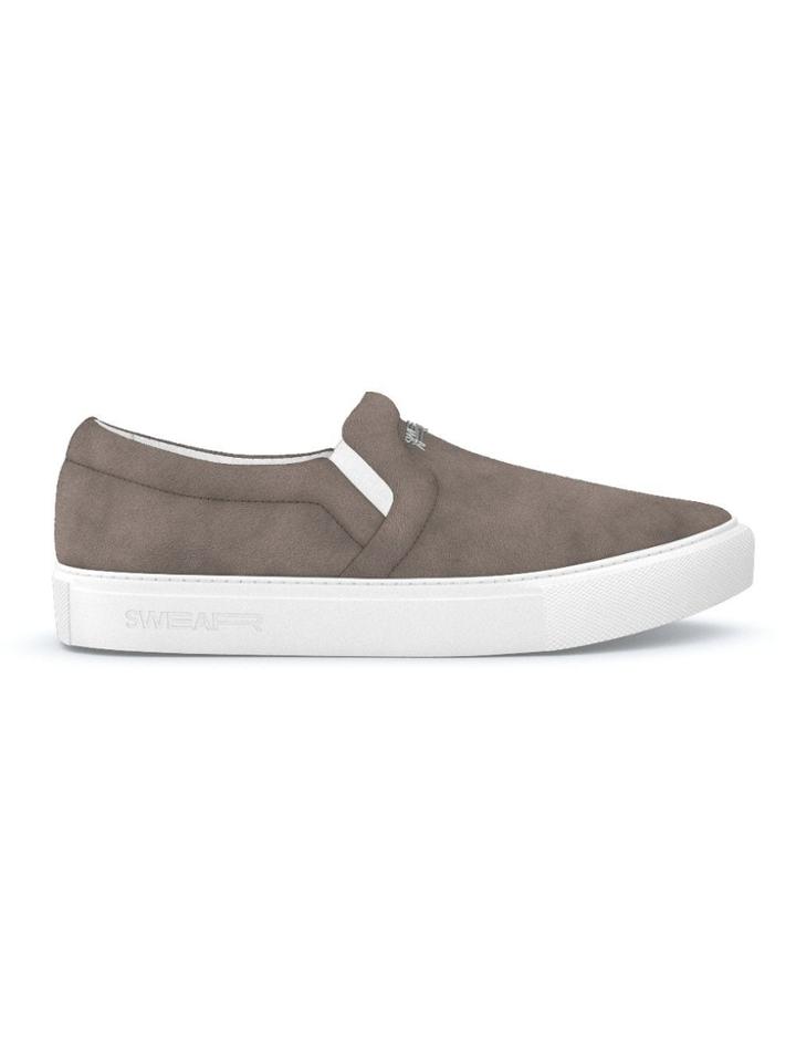 Swear Maddox Slip-on Sneakers Fast Track Personalisation - Grey