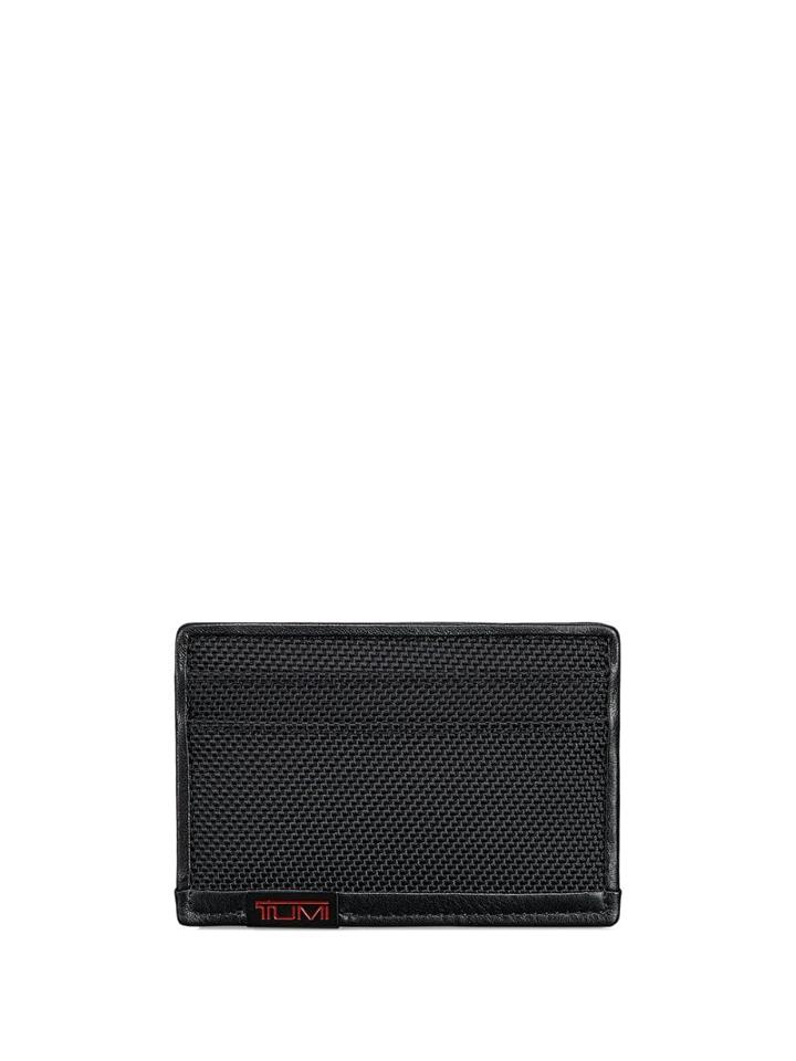 Tumi Textured Design Cardholder - Black
