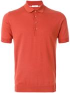 Paolo Pecora Plain Polo Shirt - Yellow & Orange