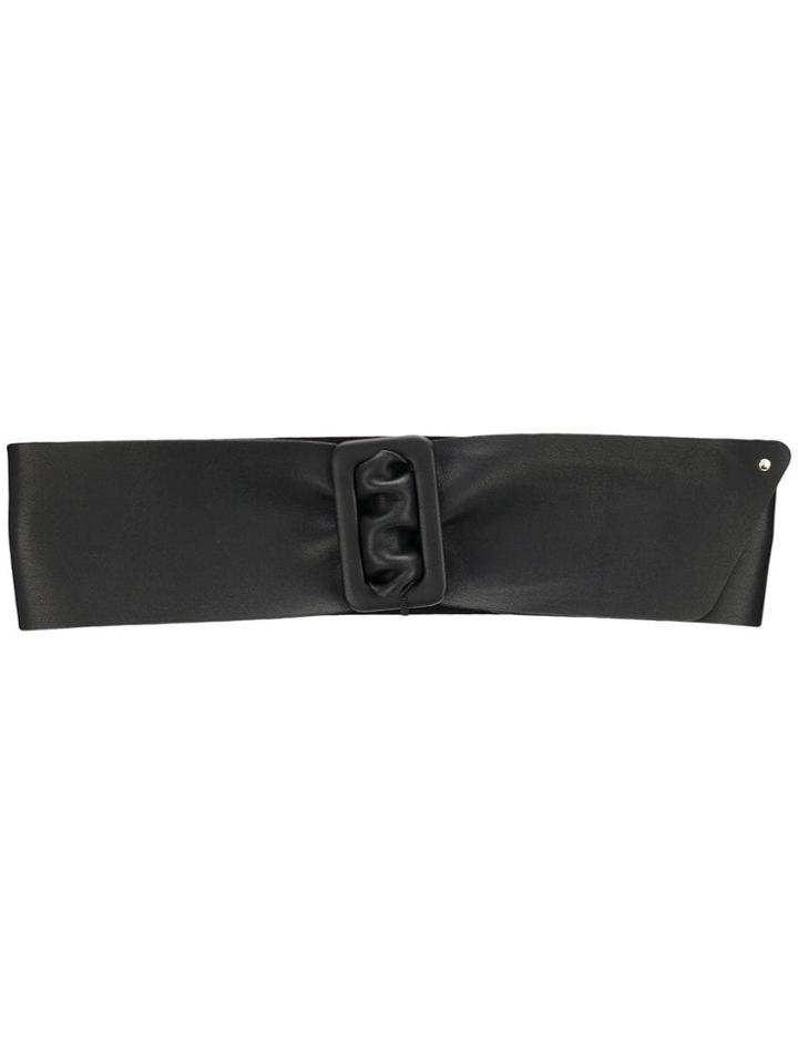 Twin-set Wide Belt - Black