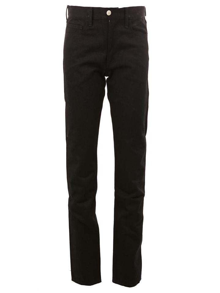 Takahiromiyashita The Soloist - Skinny Jeans - Men - Cotton/calf Leather - 32, Black, Cotton/calf Leather