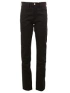 Takahiromiyashita The Soloist - Skinny Jeans - Men - Cotton/calf Leather - 32, Black, Cotton/calf Leather