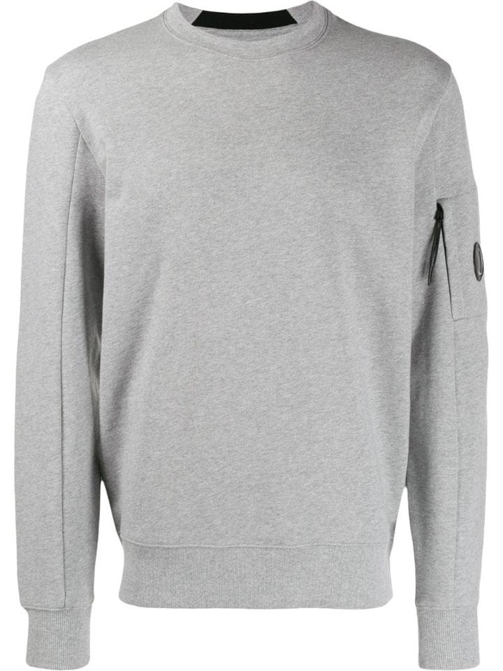 Cp Company Regular-fit Sweatshirt - Grey