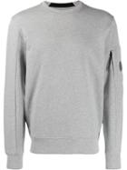 Cp Company Regular-fit Sweatshirt - Grey