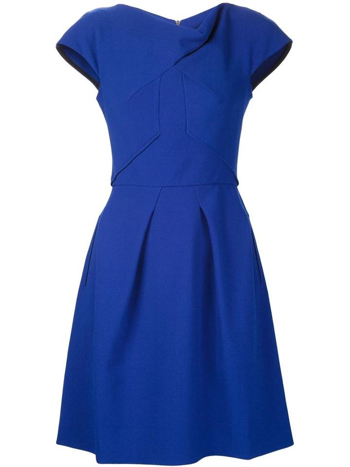 Roland Mouret 'hisley' Crepe Dress