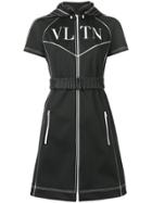 Valentino Vltn Track Dress - Black