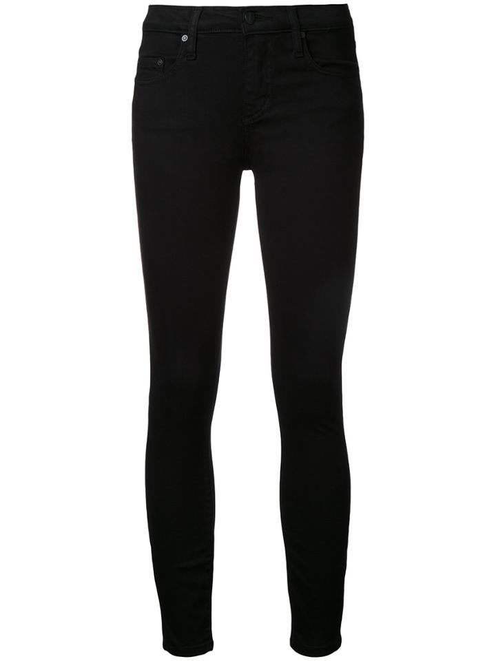 Nobody Denim Geo Skinny Ankle Luxe Black