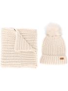 Barbour Chunky Knit Set - Neutrals