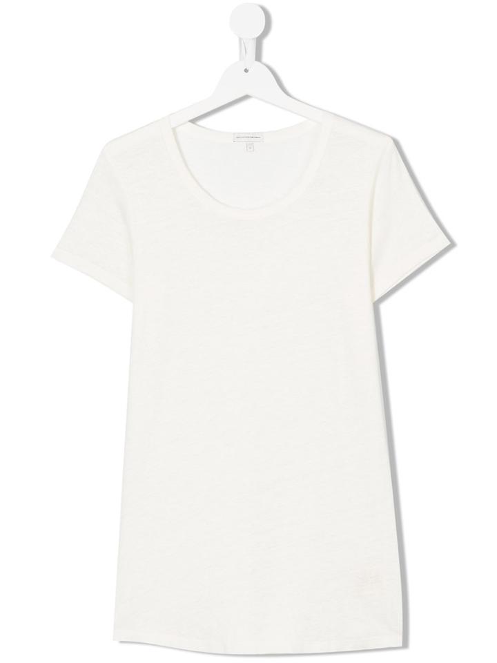 Les Coyotes De Paris - Hannah T-shirt - Kids - Linen/flax - 14 Yrs, White