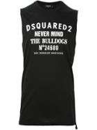 Dsquared2 'never Mind The Bulldogs' Zip Tank Top