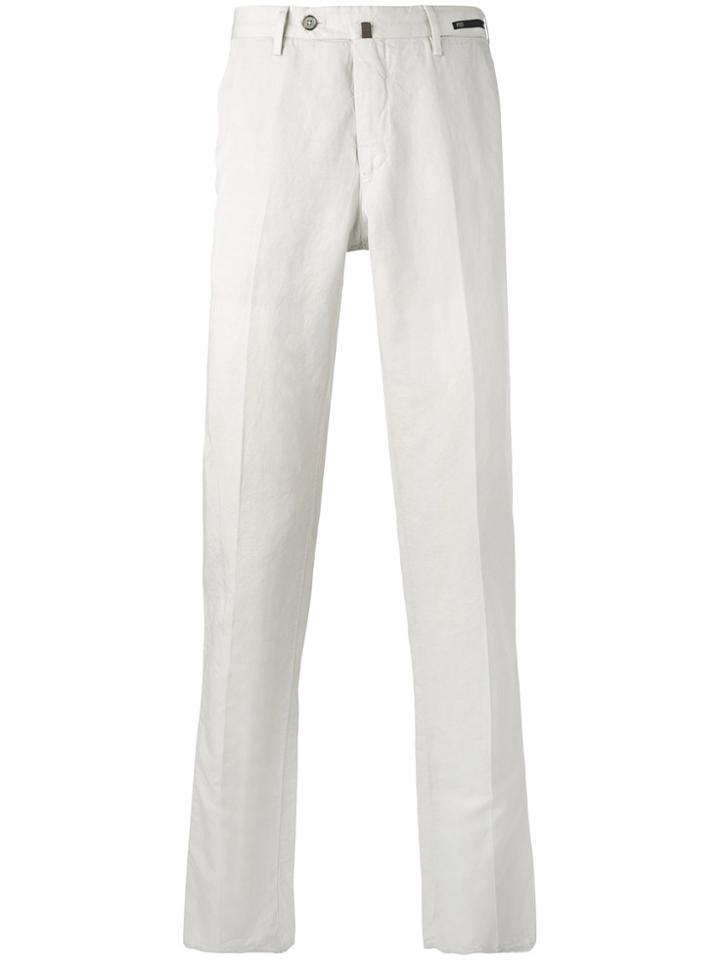 Pt01 Slim-fit Trousers - Grey