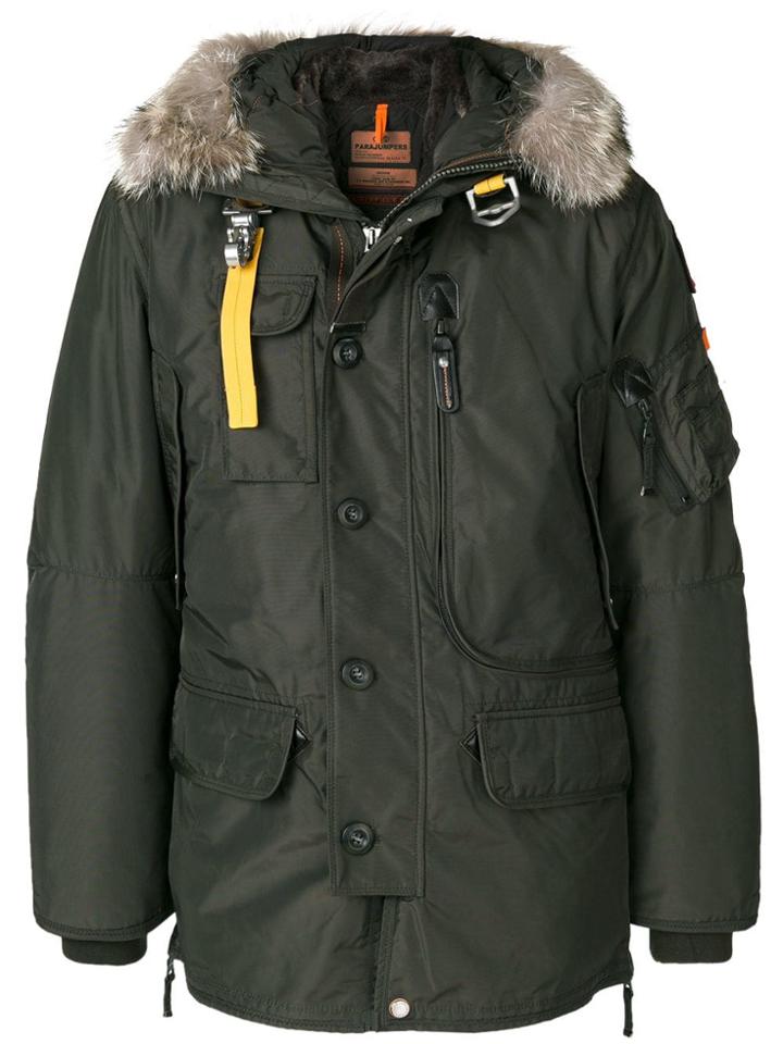 Parajumpers Fur Hood Coat - Grey