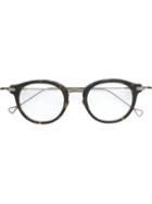 Dita Eyewear Edmont Glasses, Brown, Acetate/titanium