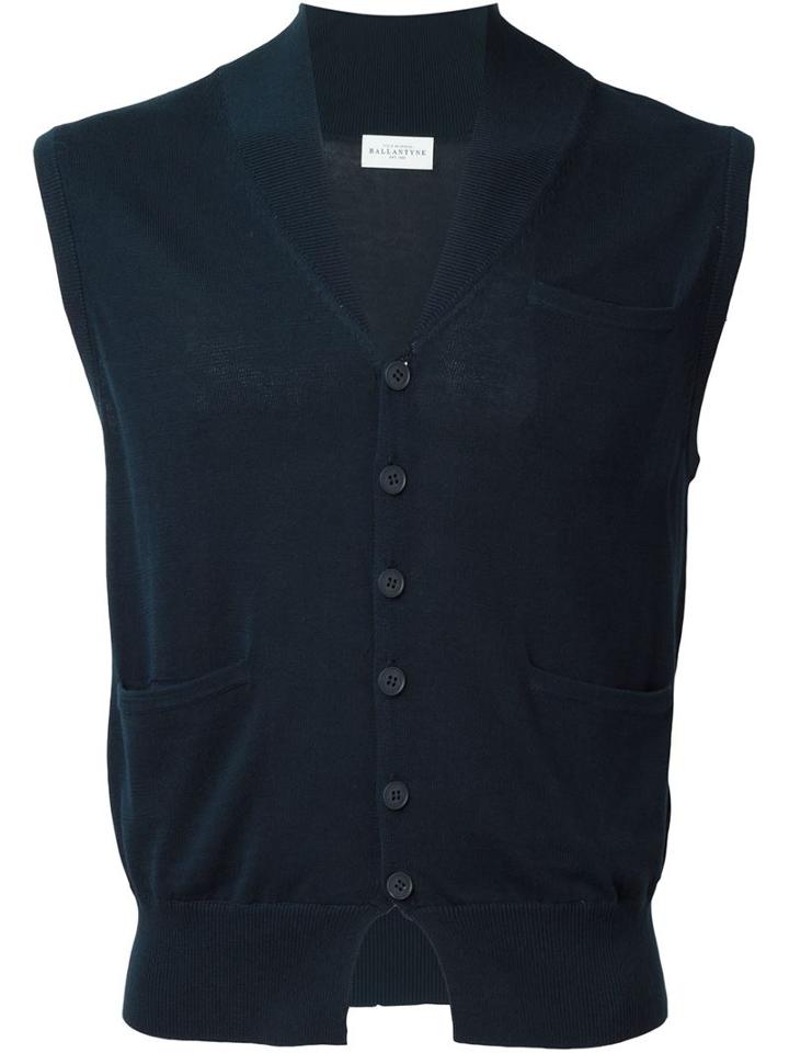 Ballantyne Six-button Knit Vest