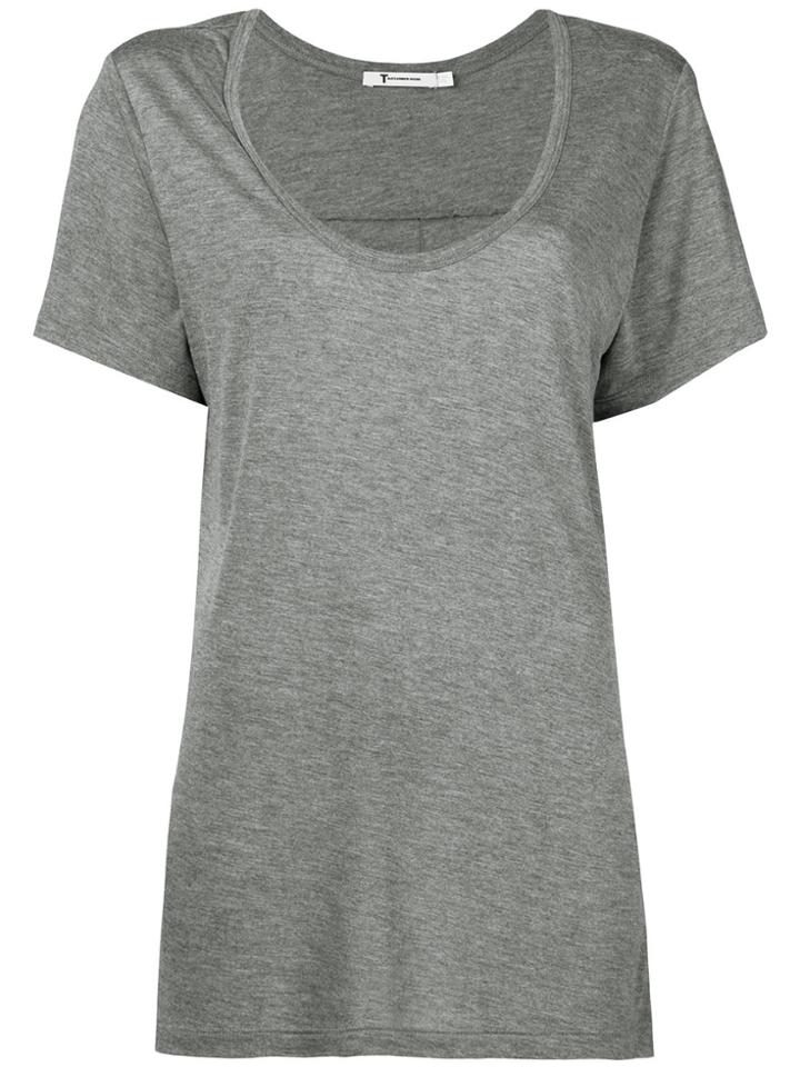 T By Alexander Wang Relaxed Fit T-shirt - Grey