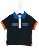 Boss Kids Logo Print Polo Shirt, Infant Boy's, Size: 6 Mth, Blue