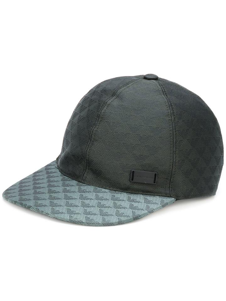 Emporio Armani Logo Baseball Cap - Green