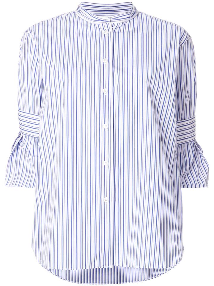 Odeeh Casual Striped Shirt - Blue