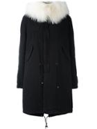 Mr & Mrs Italy Collar Detail Zip Up Coat