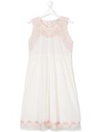 Stella Mccartney Kids Frilled Dress - Nude & Neutrals